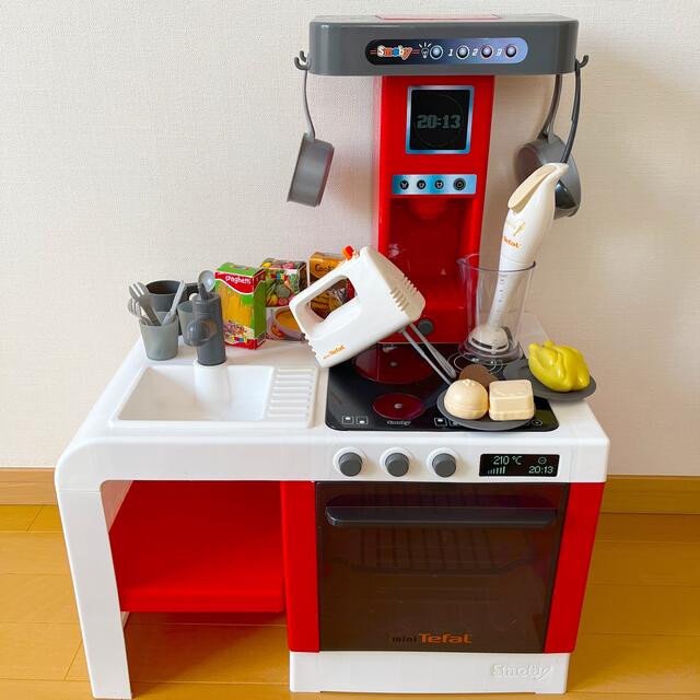 トイザらス(トイザラス)のmini Tefal NEW シェフキッキン DXセット（訳あり） エンタメ/ホビーのエンタメ その他(その他)の商品写真