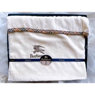 バーバリー(BURBERRY)のバーバリー　BURBERRY 綿100% 日本製　西川産業　ノバチェック　毛布(毛布)