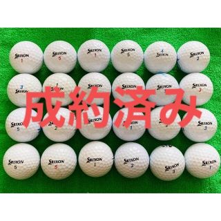 スリクソン(Srixon)のゴルフボール ロストボール スリクソン グレード各種 24球 10/11(その他)