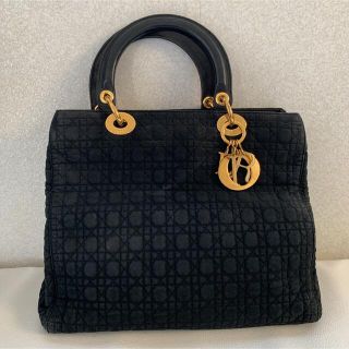 ディオール(Dior)のレディディオール　カナージュ　トートバッグ(トートバッグ)