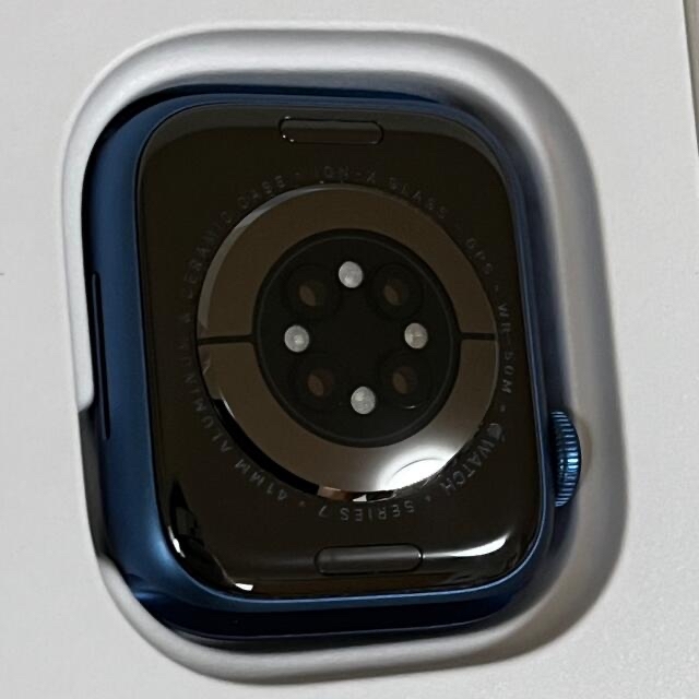 Apple Watch(アップルウォッチ)の美品　Apple Watch 7  41mm GPS アビスブルー  メンズの時計(腕時計(デジタル))の商品写真