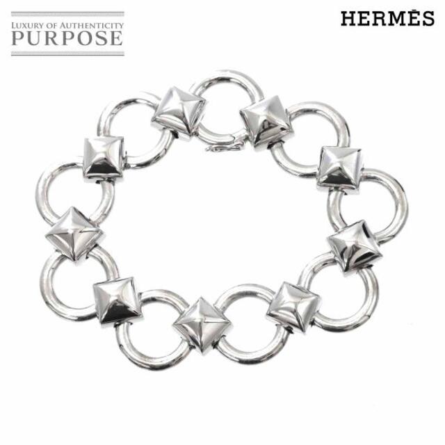 Hermes - エルメス HERMES ランスロット ブレスレット 17cm シルバー SV 925 90154088