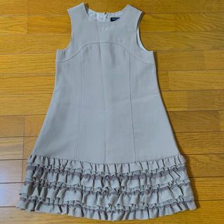 ポンポネット(pom ponette)の新品同様🤎ポンポネット🤎140ジャンパースカート・ワンピース(ワンピース)