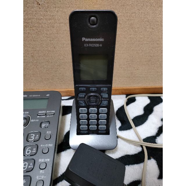 【美品】品 Panasonic コードレス電話機 VE-GD32-H KX- 1