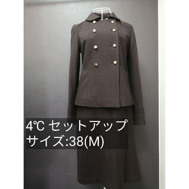 【美品】4℃ スーツ セットアップ + MINATO パンプス セット