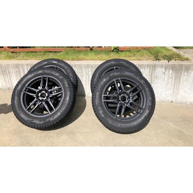 PIRELLスタッドレスタイヤ ホイールセットセット付4本 255/55/R18