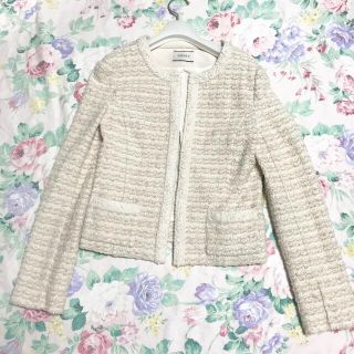 FOXEY - フォクシー FOXEY ノーカラー ジャケットの通販 by rui ...