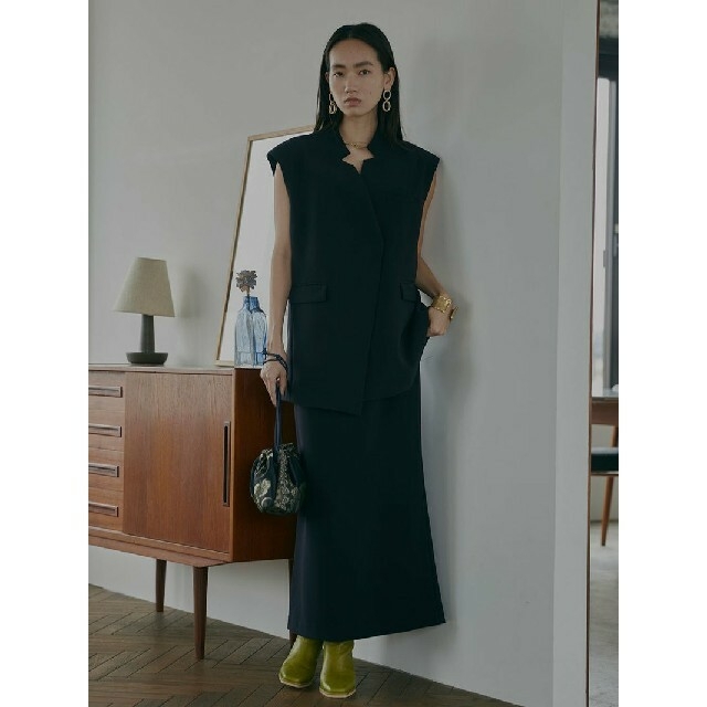 OTONA WRAP VEST SET UP DRESS (ネイビー:M) | フリマアプリ ラクマ OTONA WRAP VEST SET UP DRESS (ネイビー:M) | フリマアプリ ラクマ