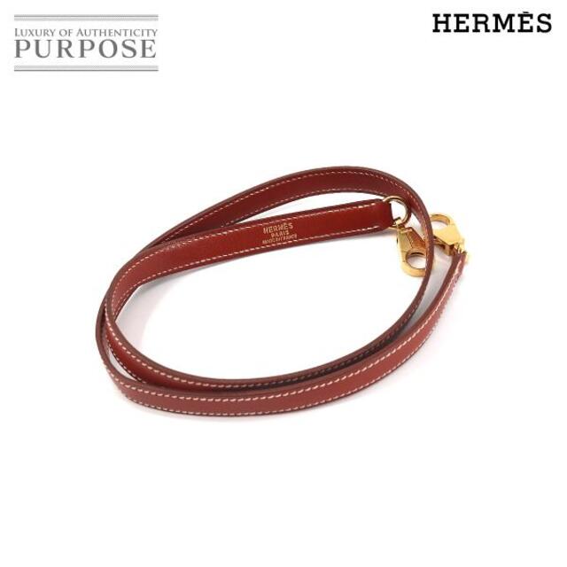 Hermes - エルメス HERMES ケリー ボリード ショルダー ストラップ ボックスカーフ ブリック レッド ゴールド 金具 小物 90155746