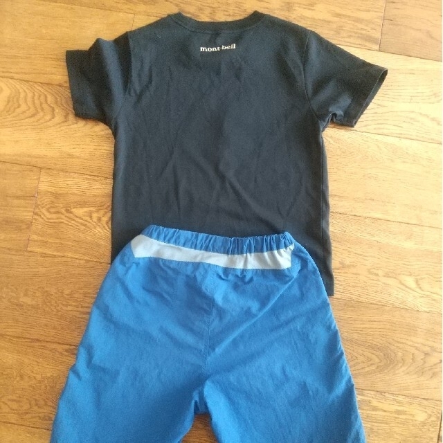 専用です。モンベル パンツ、Tシャツセット キッズ/ベビー/マタニティのキッズ服男の子用(90cm~)(Tシャツ/カットソー)の商品写真