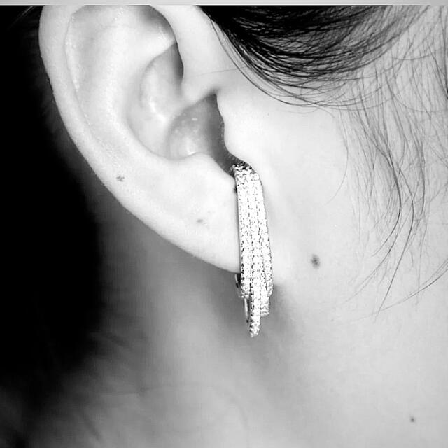 Midnight Light Earrings / silver / #2092222_accessory