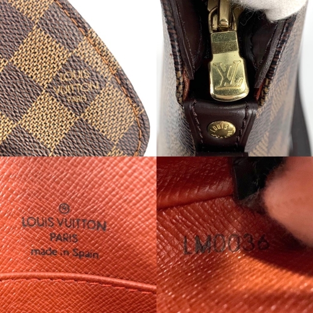 LOUIS VUITTON ルイヴィトン ショルダーバッグ ダミエ ドルーオ スペシャルオーダー ショルダーバッグ 肩掛け 斜め掛け ブラウン 茶 鞄 かばん N51290    ゴールド金具 レディース 人気 美品【品】