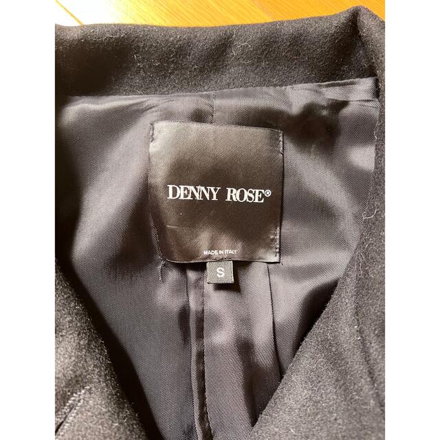 DENNYROSE(デニーローズ)のDENNYROSE デニーローズ　コート　黒　アウター レディースのジャケット/アウター(その他)の商品写真