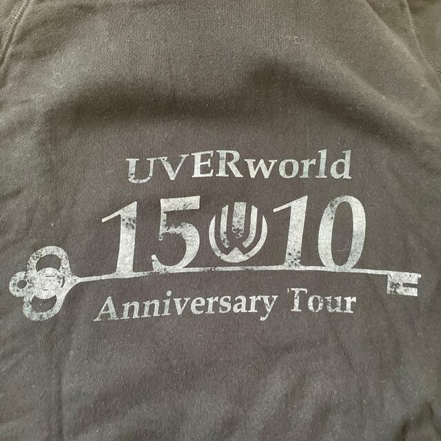 UVERworld 15&10 Anniversary Tour パーカー エンタメ/ホビーのタレントグッズ(ミュージシャン)の商品写真