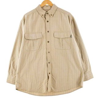 ウールリッチ WOOLRICH 長袖 ボタンダウンチェックシャツ メンズL /eaa352698