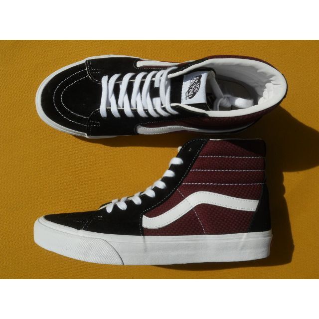 バンズ VANS SK8-HI 28,0cm Black/Port Royale