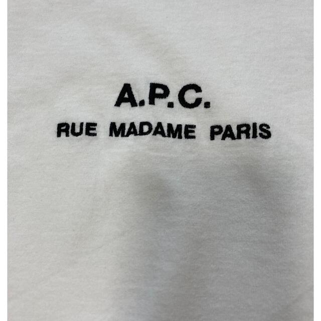 A.P.C(アーペーセー)のA.P.C.半袖tシャツ Mサイズ レディースのトップス(Tシャツ(半袖/袖なし))の商品写真