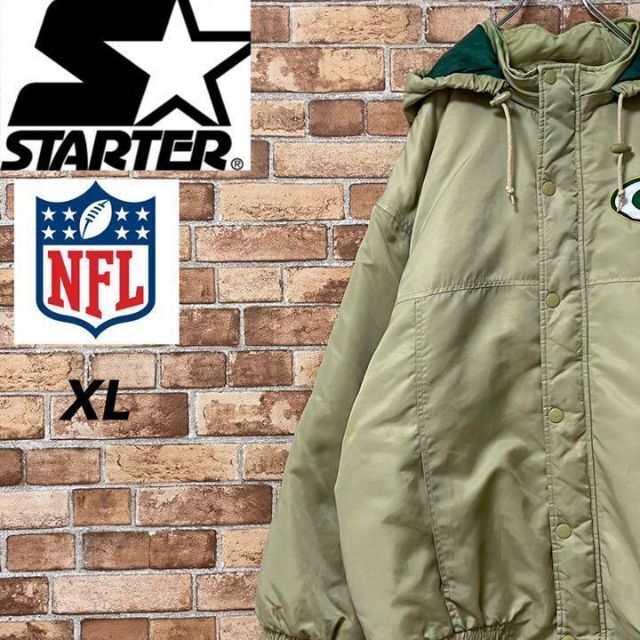 NFL☆グリーンベイパッカーズスタジャン 刺繍 中綿入
