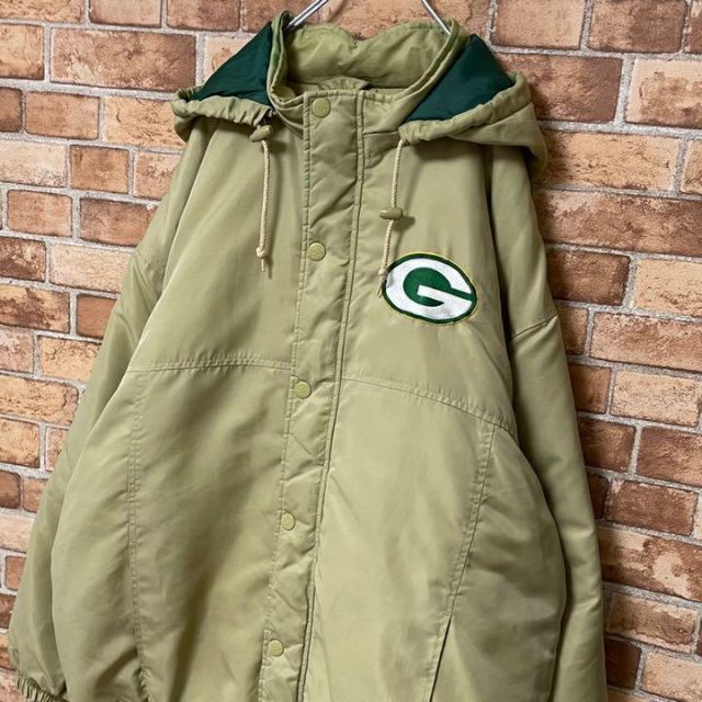 NFL☆グリーンベイパッカーズスタジャン 刺繍 中綿入