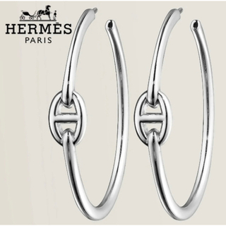 エルメス(Hermes)の土曜日迄お値下げ🌸Hermes  クレオール シェーヌダンクル GM ピアス(ピアス)