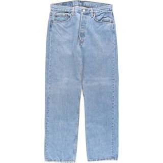 リーバイス(Levi's)の古着 90年代 リーバイス Levi's リーバイス501 ストレートデニムパンツ USA製 メンズw34 ヴィンテージ /eaa291220(デニム/ジーンズ)