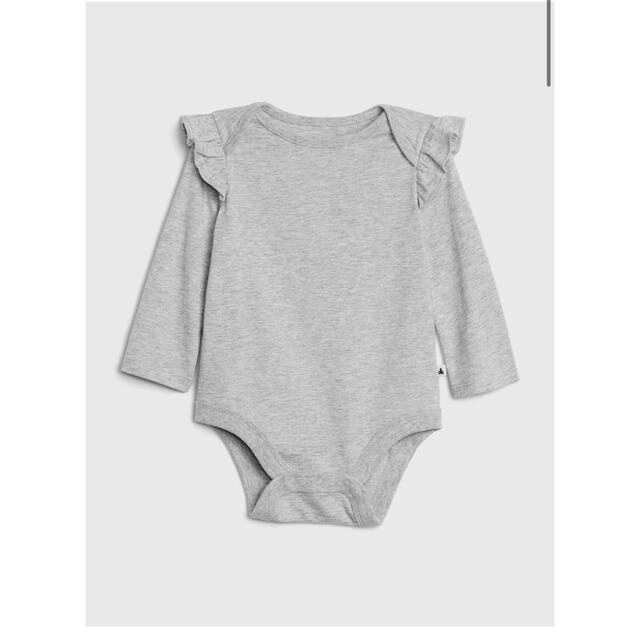 babyGAP(ベビーギャップ)の新品ラッフルボディシャツ　2枚　90cm キッズ/ベビー/マタニティのキッズ服女の子用(90cm~)(Tシャツ/カットソー)の商品写真