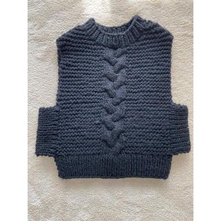HYKE - HYKE ケーブルニット ベストの通販 by あーママ's shop