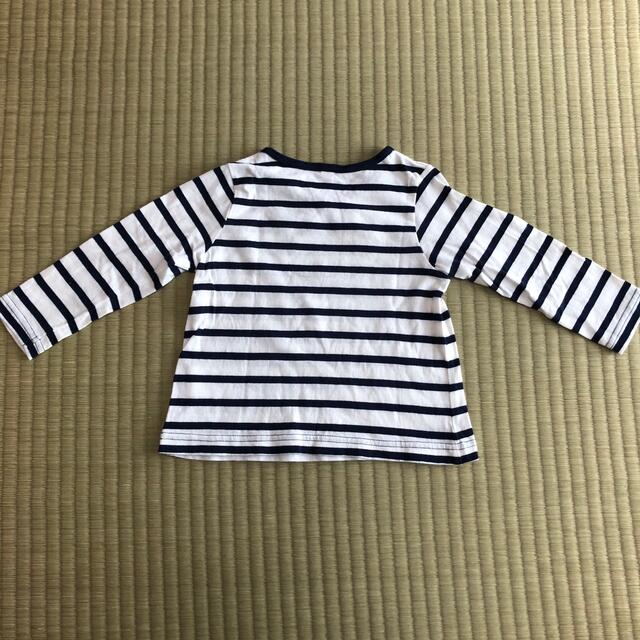 長袖Tシャツ　3枚　サイズ90 キッズ/ベビー/マタニティのキッズ服男の子用(90cm~)(Tシャツ/カットソー)の商品写真