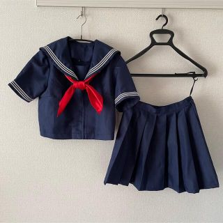 ハロウィン コスプレ セーラー服 半袖 セクシー M(コスプレ)