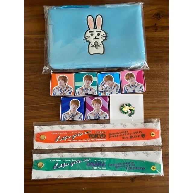 SHINee ONEW グッズ うさぎ 会場特典 銀テ他