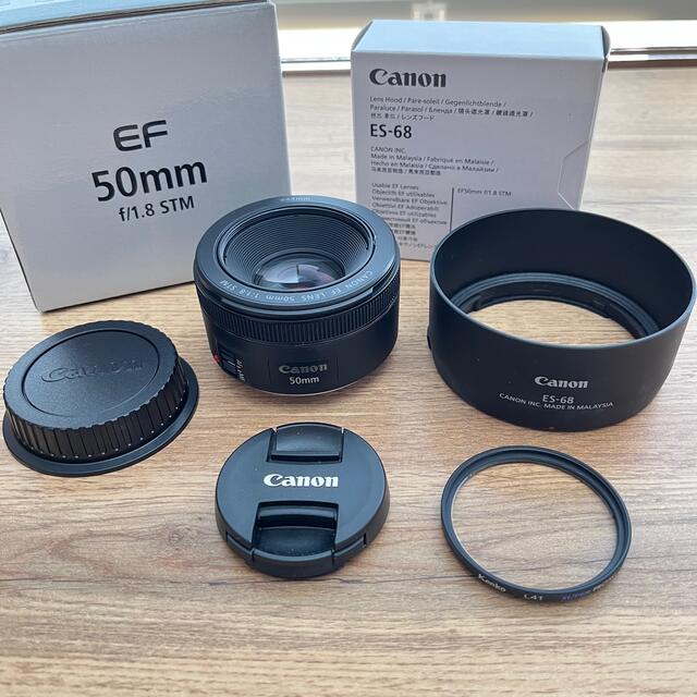 美品 Canon EF 50 / 1.8 STM キヤノン - レンズ(単焦点)