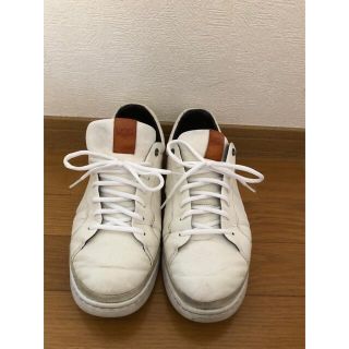 アグ(UGG)の【最終値下】UGG（アグ）レザースニーカー　白　29㎝(スニーカー)