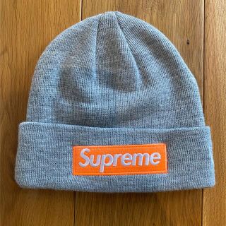 シュプリーム(Supreme)のSupreme Box Logo Beanie "Grey"(ニット帽/ビーニー)