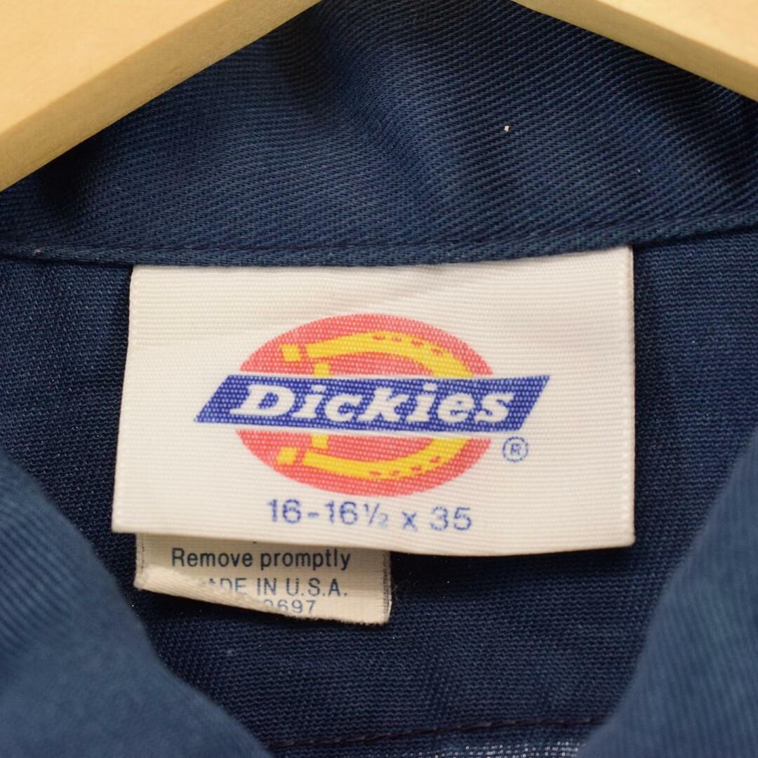 ディッキーズ Dickies 長袖 ワークシャツ USA製 メンズL /eaa287493