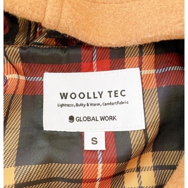 GLOBAL WORK(グローバルワーク)のGLOBAL WORK グローバルワーク　ダッフルコート　90㎝〜100㎝ キッズ/ベビー/マタニティのキッズ服男の子用(90cm~)(コート)の商品写真