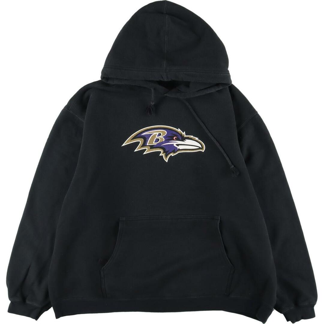 Reebok - 古着 リーボック Reebok NFL BALTIMORE RAVENS ボルチモア