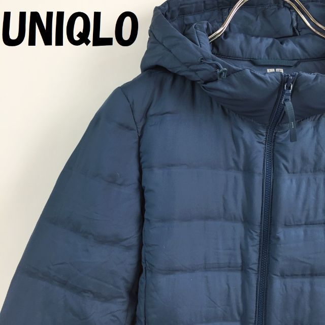 UNIQLO - 【人気】ユニクロ ダウンジャケット フード付き 撥水 軽量