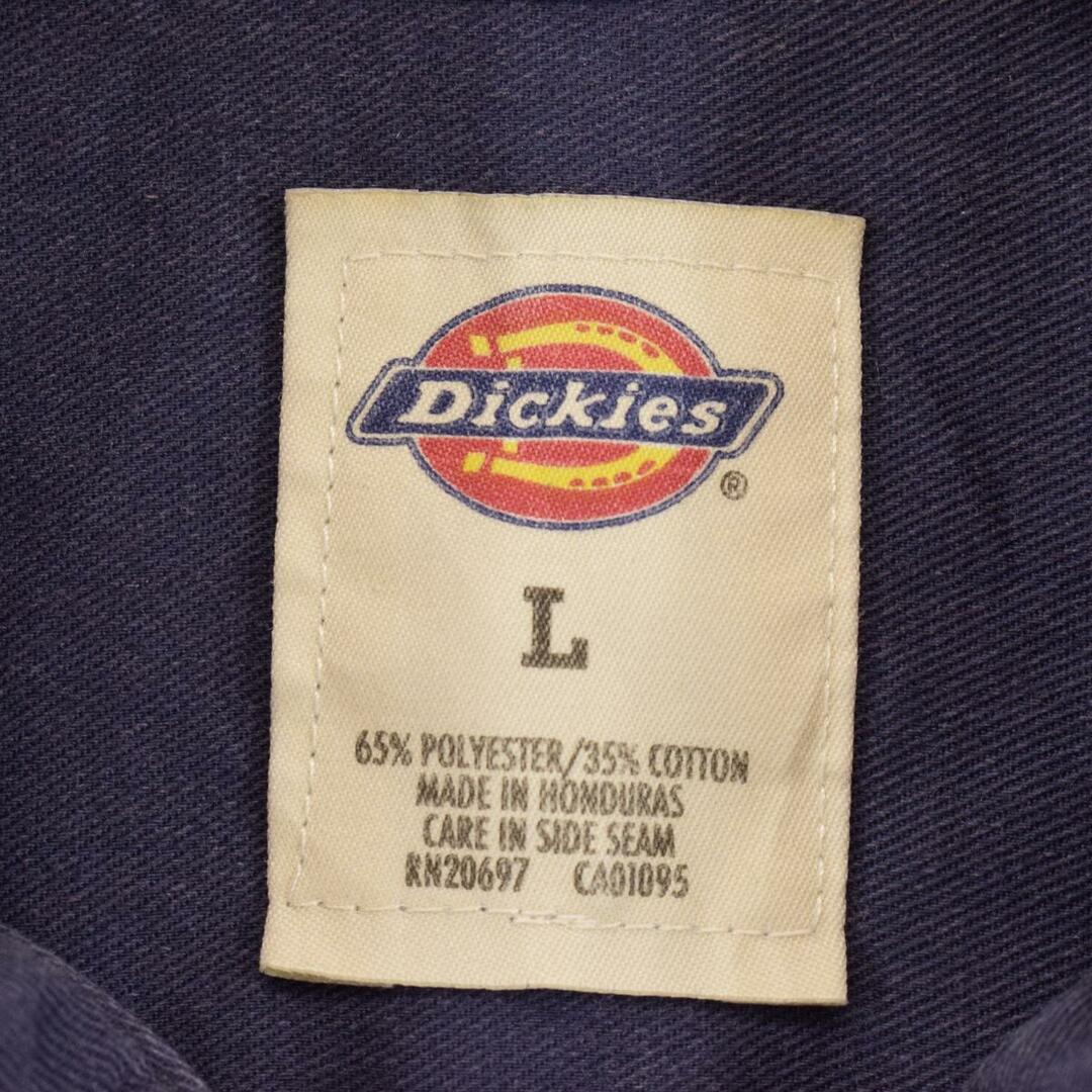 ディッキーズ Dickies 長袖 ワークシャツ メンズL /eaa287494