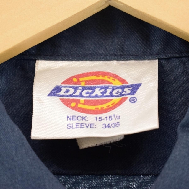 ディッキーズ Dickies 長袖 ワークシャツ USA製 メンズL /eaa287493