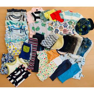 ベビーギャップ(babyGAP)の90〜95センチ　男の子　夏服まとめ売り　36枚＋3セット(その他)