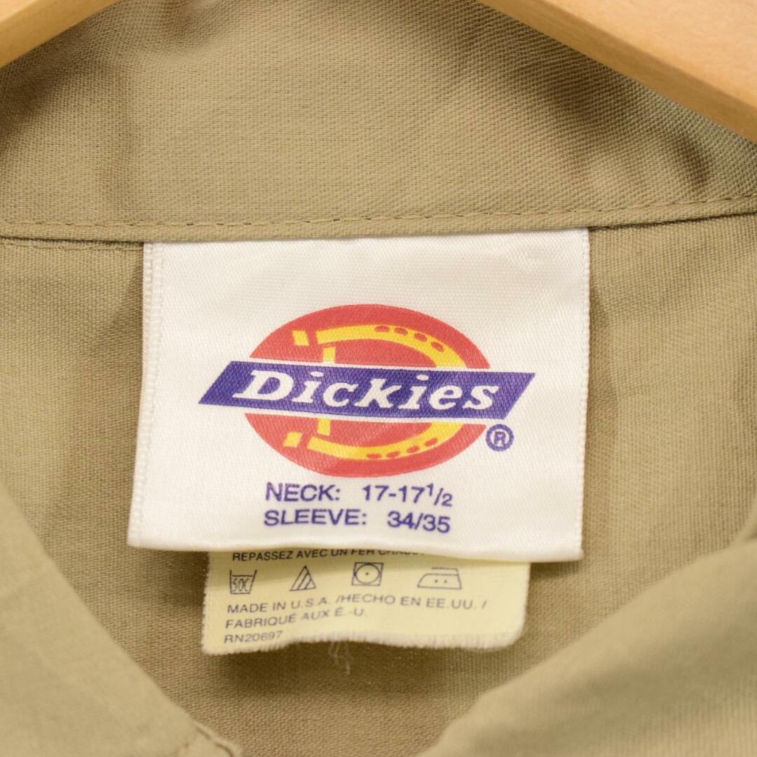 ディッキーズ Dickies 長袖 ワークシャツ メンズM /eaa287705