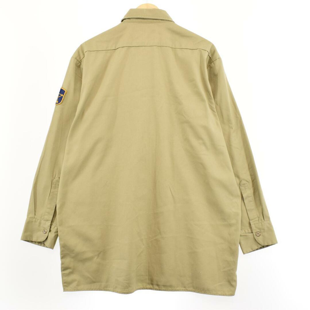 ディッキーズ Dickies 長袖 ワークシャツ メンズL /eaa287707