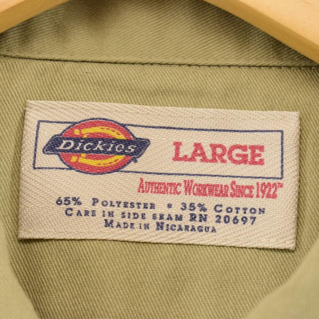 ディッキーズ Dickies 長袖 ワークシャツ メンズL /eaa287707