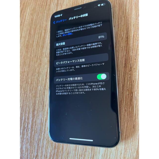 iPhone(アイフォーン)のiPhone XS 256GB SIMフリー スマホ/家電/カメラのスマートフォン/携帯電話(スマートフォン本体)の商品写真