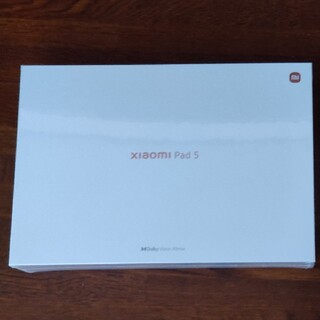 アンドロイド(ANDROID)の【新品未開封ガラスフィルム付き】Xiaomi pad 5 6GB+128GB(タブレット)