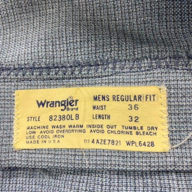 00s Wrangler ラングラー フレア ポリスラックス ドレスパンツ 黒