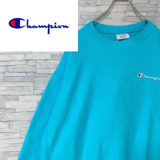 チャンピオン(Champion)の【希少カラー】ビッグサイズ　チャンピオン　リバースウィーブ　スウェット　水色(スウェット)