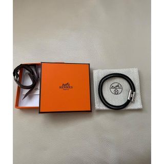 エルメス(Hermes)の《限定お値下げ》入手困難　エルメスレザーブレスレット　トゥルニトレッセ(ブレスレット)