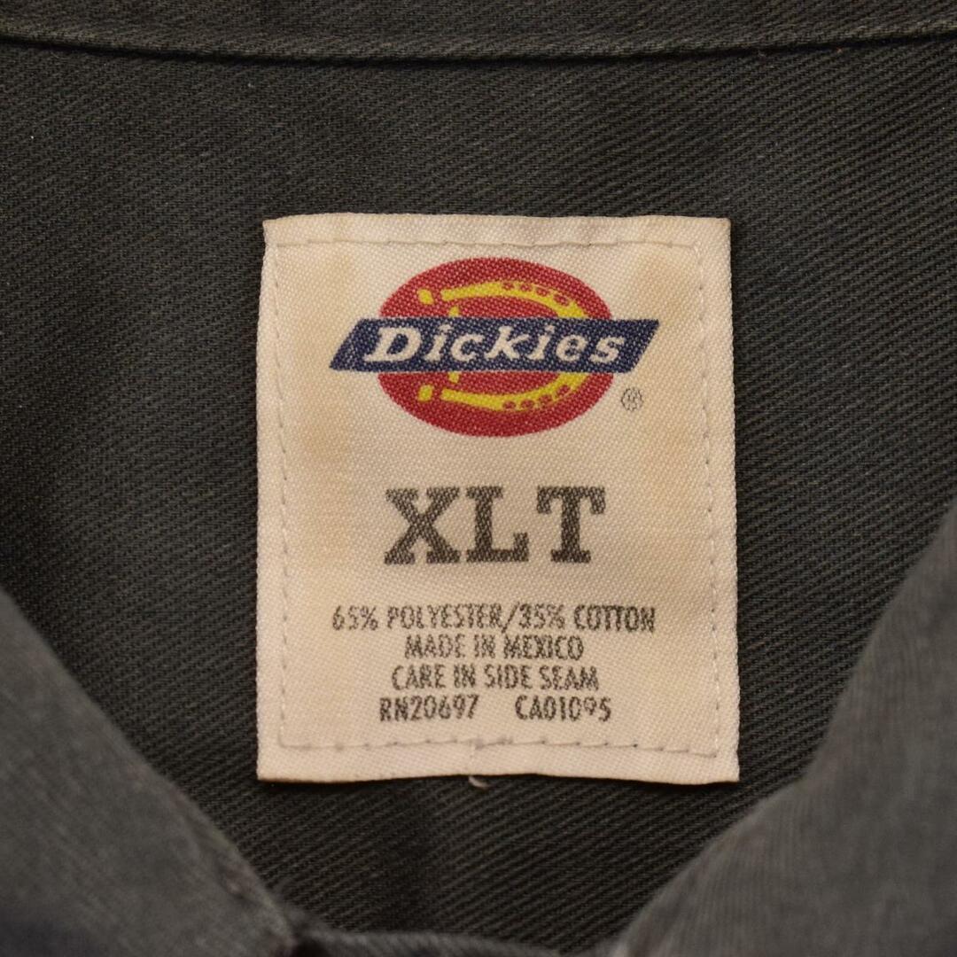 Dickies(ディッキーズ)の古着 ディッキーズ Dickies 長袖 ワークシャツ メンズXL /eaa287622 メンズのトップス(シャツ)の商品写真