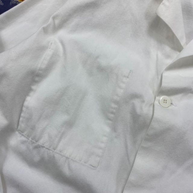 ビンテージ フレンチワークジャケット 白 ホワイト カバーオール 5